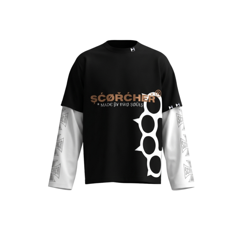 SCORCHER BLACK LONGSLEEVE