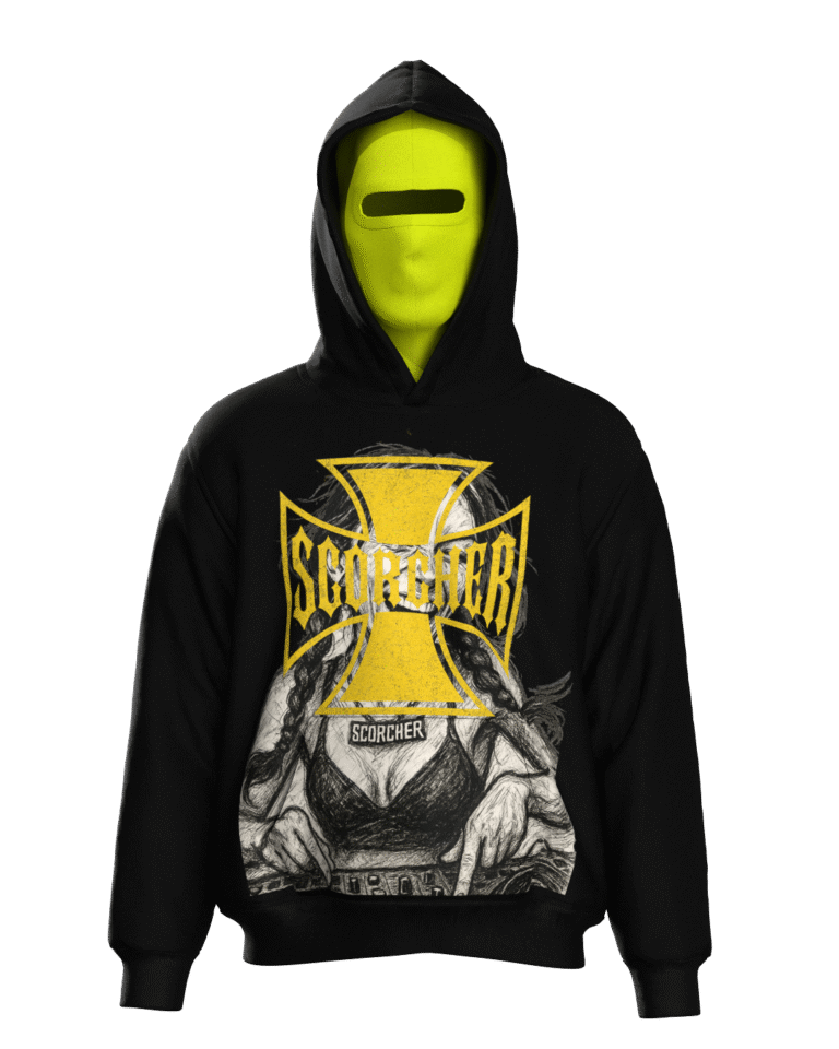 SCORCHER DJ BALCLAVA HOODIE
