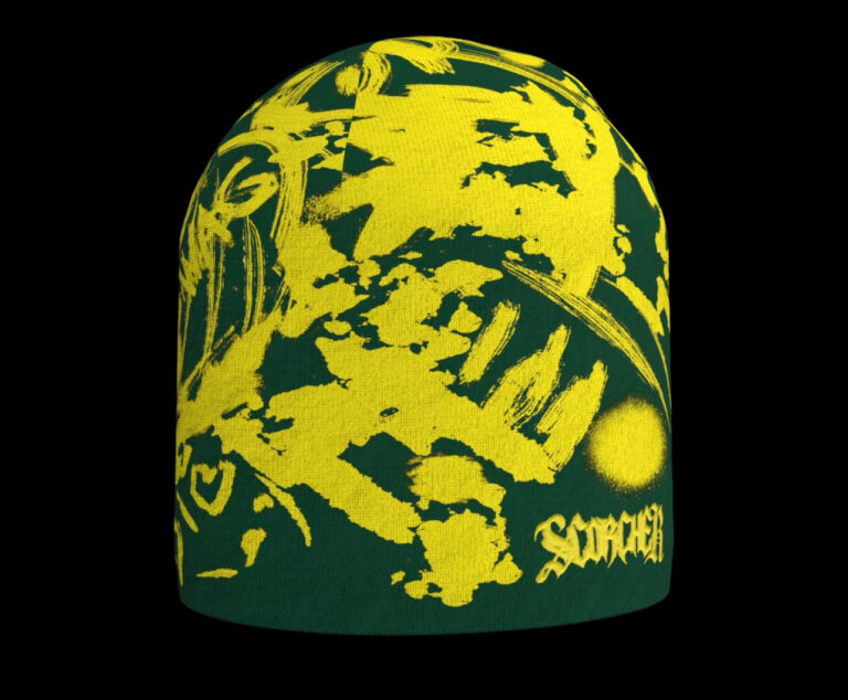 ZIELONA GREEN SCORCHER BEANIE