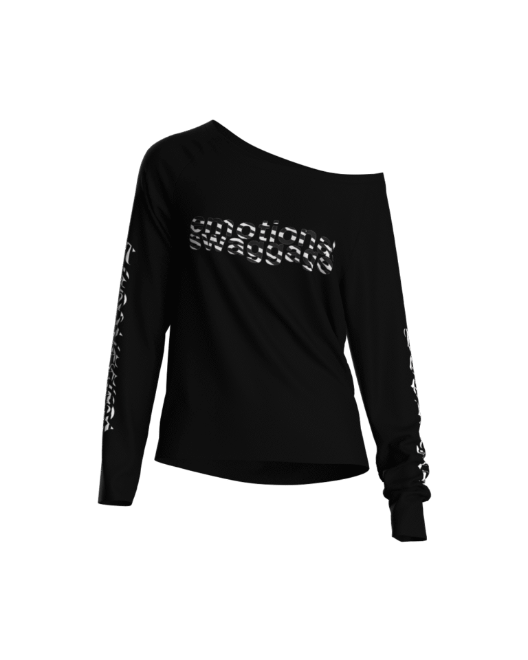 EMOTIONAL  SWAGGAGE LONGSLEEVE / BLACK