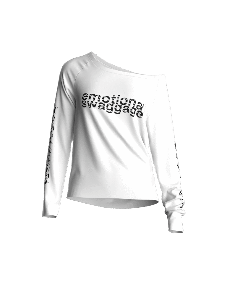 EMOTIONAL  SWAGGAGE LONGSLEEVE / WHITE